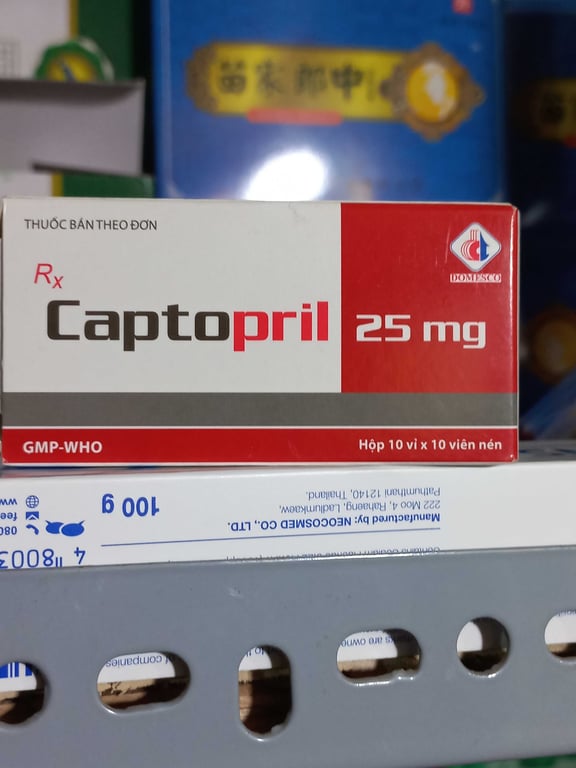 Captopril 25mg DOMESCO h/100v