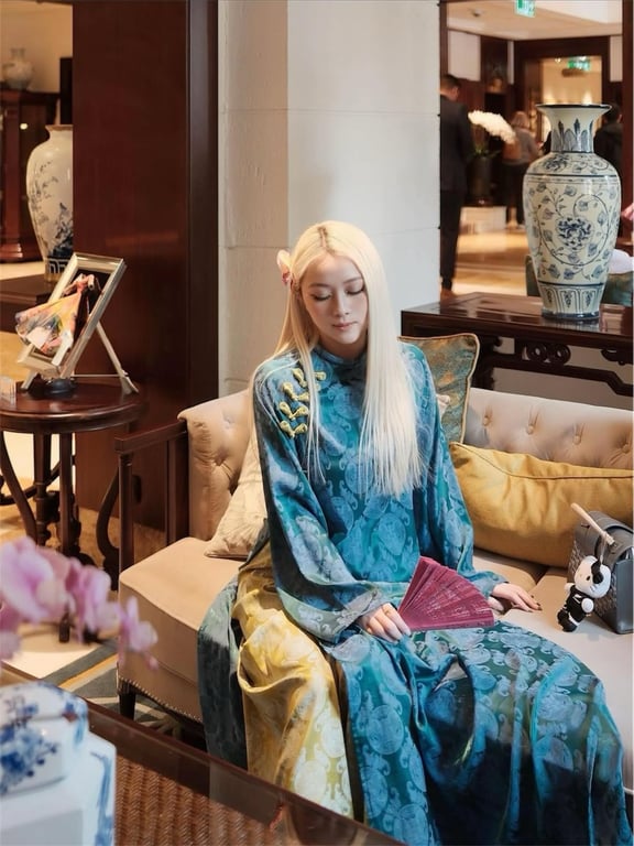 AD Mãn Anh Đường - xanh dương M/L