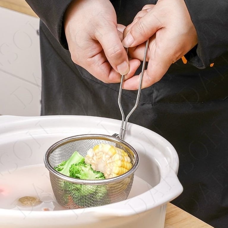 GIỎ INOX DÁNG SÂU ĂN LẨU ECHO NHẬT BẢN