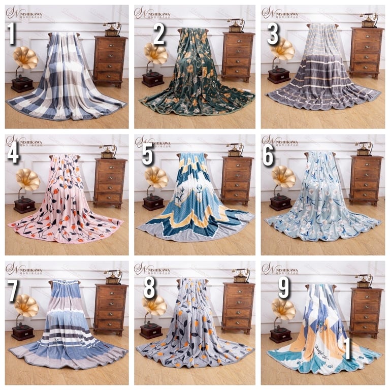 Chăn băng lông 4 mùa #nishikawa Nhật Bản