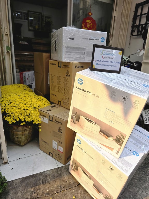 Máy in laser đen trắng HP 4003DN (A4/A5 | Đảo mặt | USB | LAN)-NK