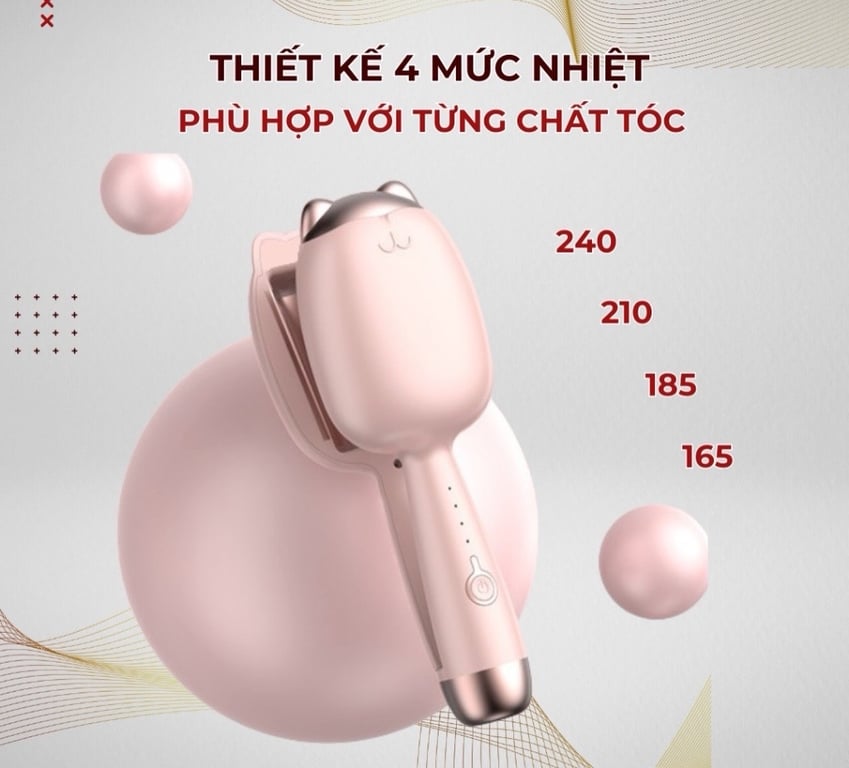 NC102 - MÁY LÀM XOĂN TÓC HIPPIE  Size 32mm