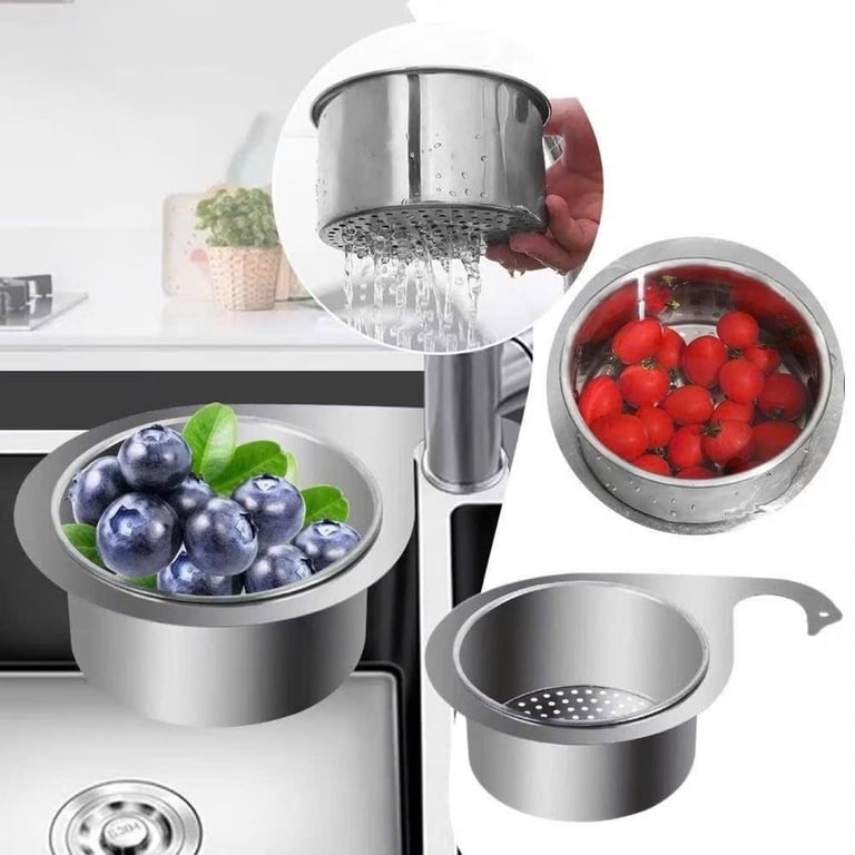 Giỏ Đựng Rác Inox 201 Thiên Nga TDG Treo Vòi Nước Đa Năng