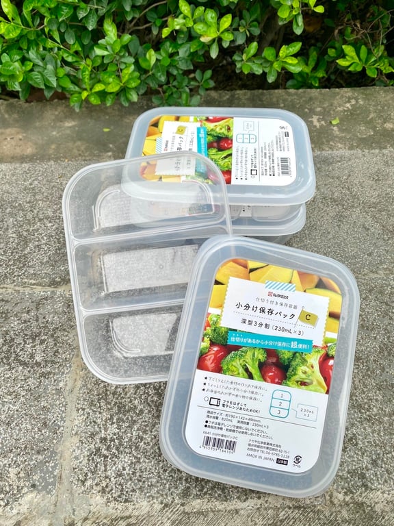 HỘP ĐỰNG CHIA NGĂN NHẬT BẢN