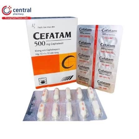 Cefatam 500 h/100v