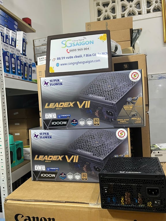 Nguồn máy tính SuperFlower Leadex VII XG 1000W ATX3.1 80 Plus Gold (SF-1000F14XG)