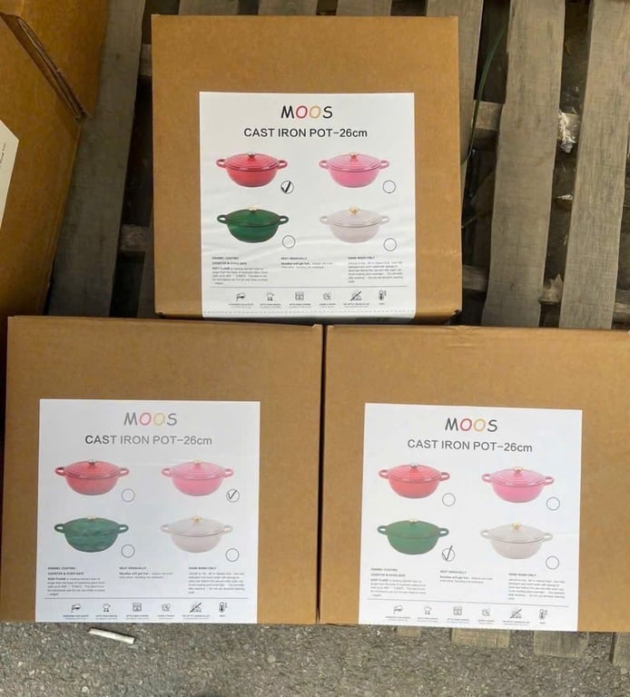 NỒI GANG LẨU ĐA NĂNG MOOS 🇩🇪 26CM