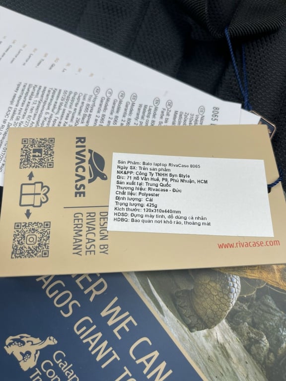 BALO RIVACASE 8065 (BLACK)