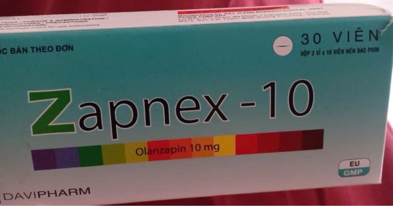 Zapnex 10mg h/30v olanzapin