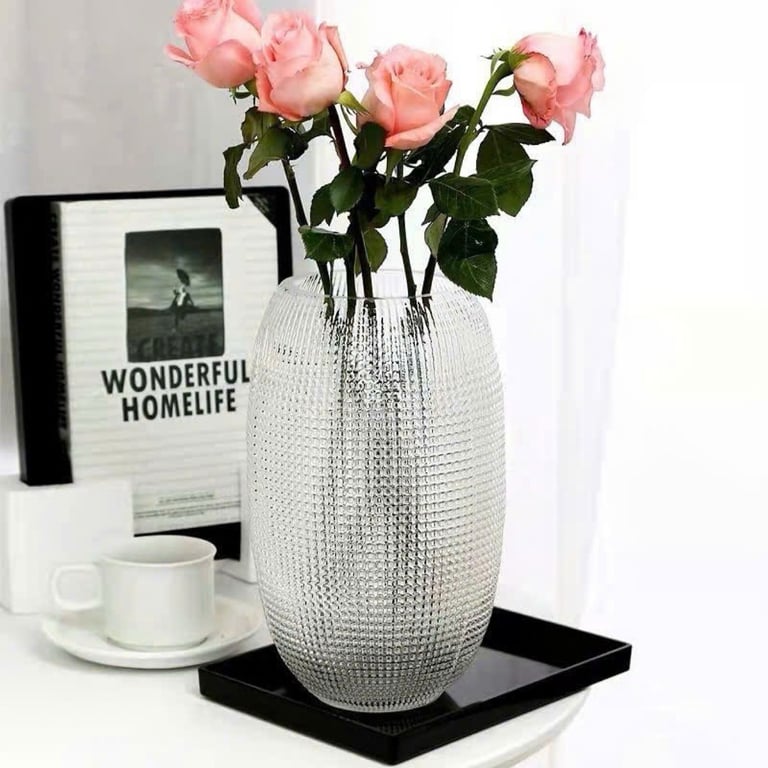 Lọ hoa Olive phong cách Pháp hoạ tiết chấm bi