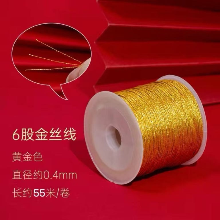 Sợi vàng kim 3/6/9/12/15 sợi cuộn nhỏ