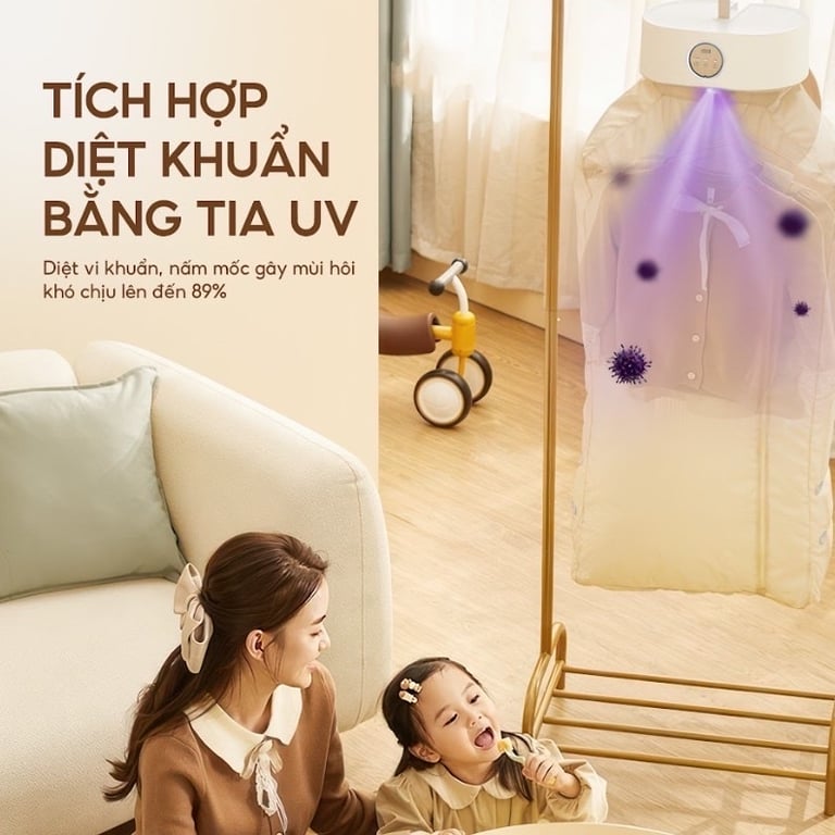 Tủ Sấy Quần Áo Lebenlang LBL6268