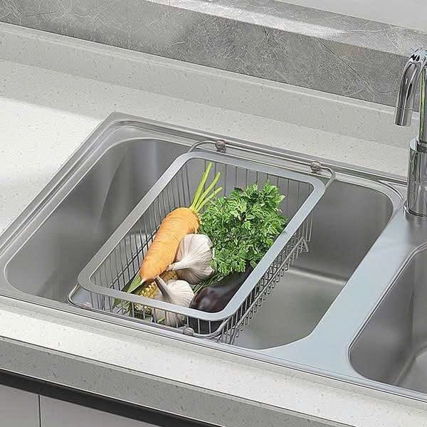 KỆ GÁC BỒN RỬA INOX 304 SIÊU TIỆN LỢI