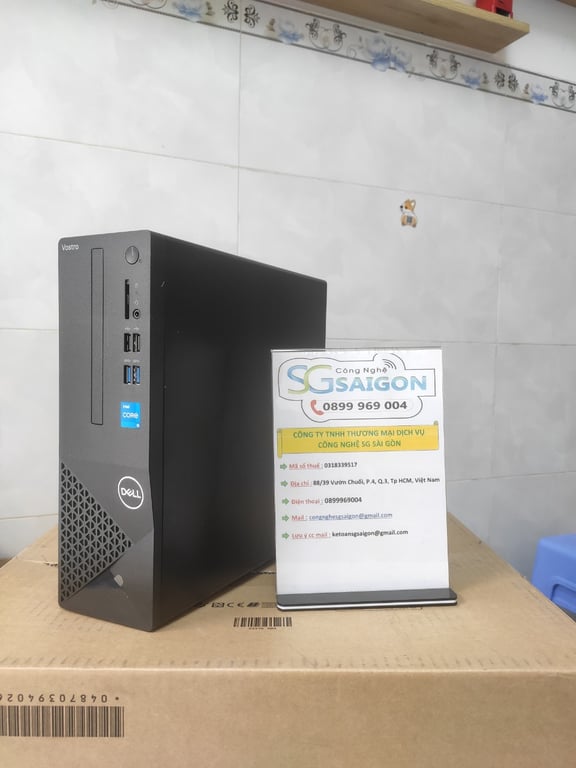 Bộ Máy Tính Để Bàn Dell Vostro 3020 SFF 42VT3020SFF0004 (i5-13400/ 8GB/ 512GB SSD/ Wifi + BT/ Key/ Mouse/ Win11/ 1Y)