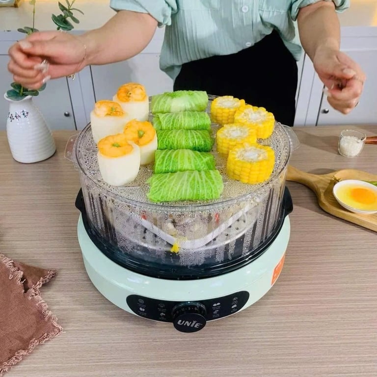 NỒI HẤP 3 TẦNG UE680 15L