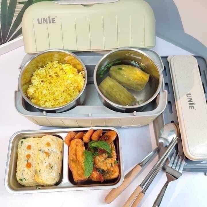 Hộp cơm cắm điện văn phòng Unie