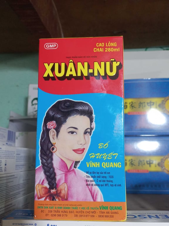Xuân nữ bổ huyết cao VĨNH QUANG c/280ml
