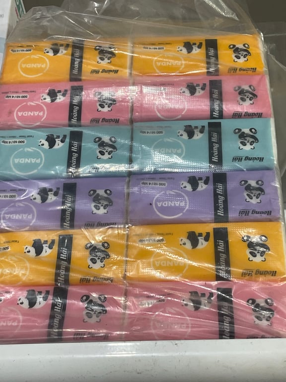 Giấy túi nhỏ panda lốc /12 gói