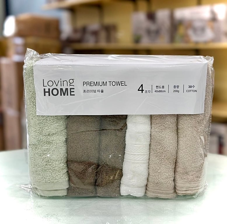 Set 6 khăn xuất Hàn 36*76cm