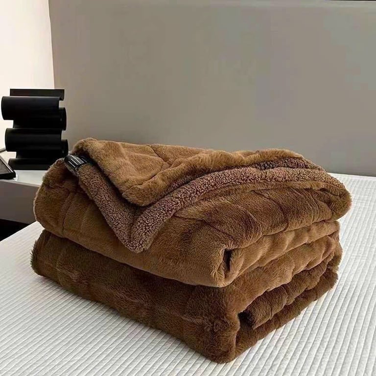 CHĂN LÔNG CỪU 2mx2m3 ZT01: