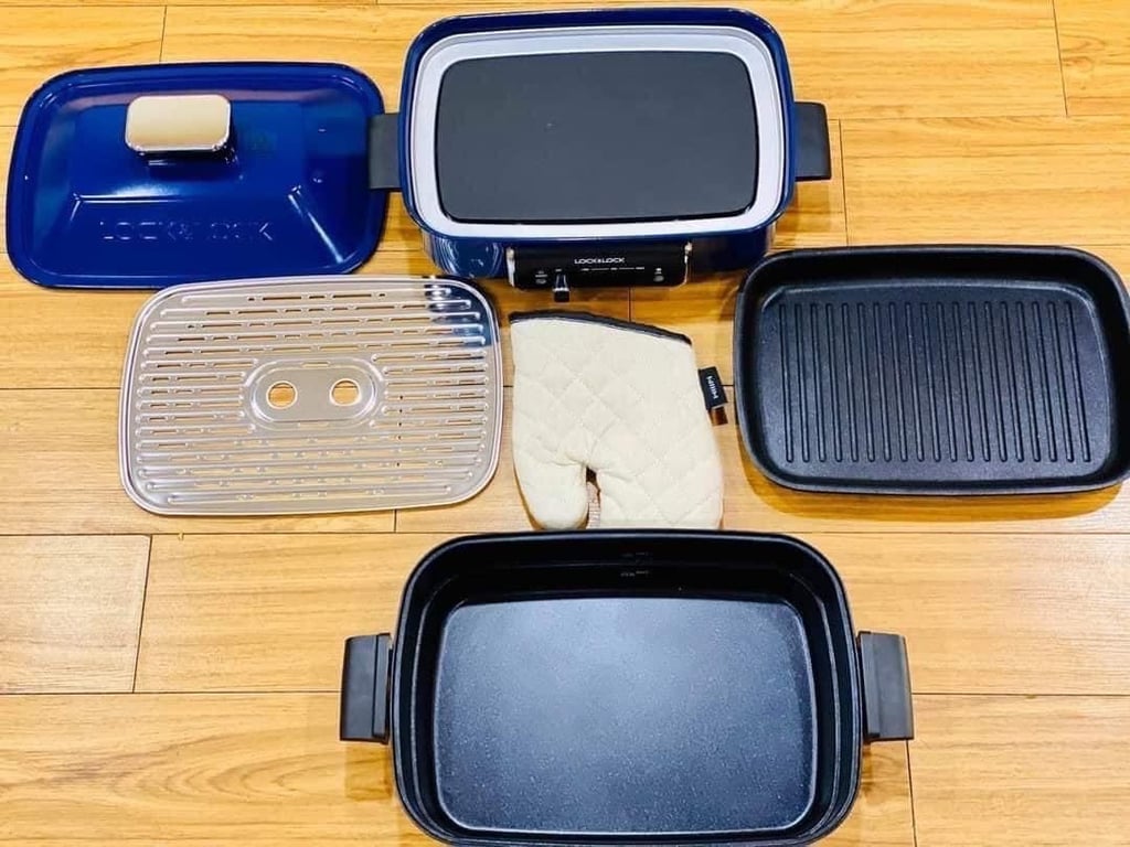 NỒI ĐIỆN ĐA NĂNG 3 TRONG 1 LOCK&LOCK EJG556