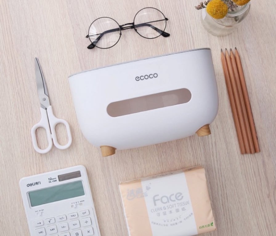 HỘP GIẤY ĐỂ BÀN ECOCO E2009