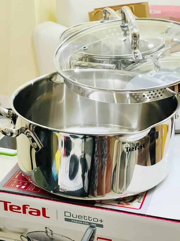 NỒI INOX CAO CẤP TEFAL DUETTO PLUS