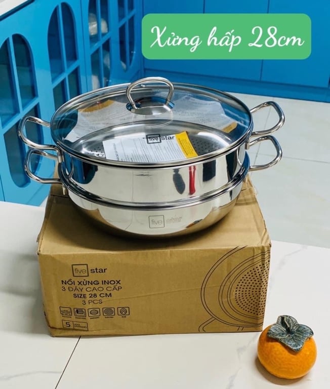 Nồi hấp five star sz 20 -24 -26 -28cm
