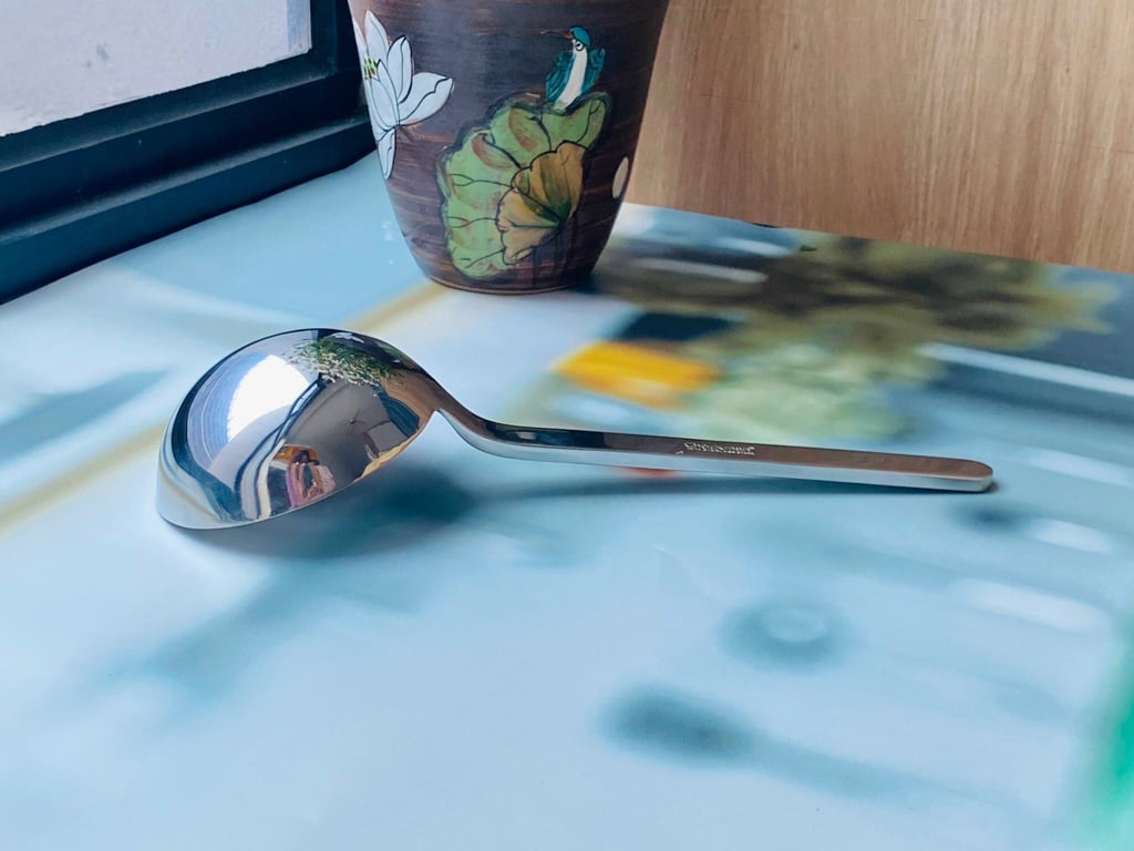 Muôi canh Chockmen đầu to cán thẳng 27cm Ckm148