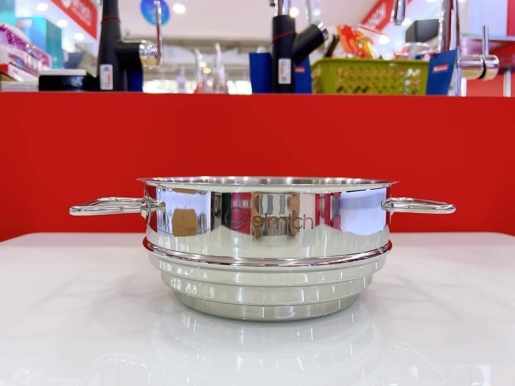 Xửng hấp ELMICH  3 nấc inox 304 20cm