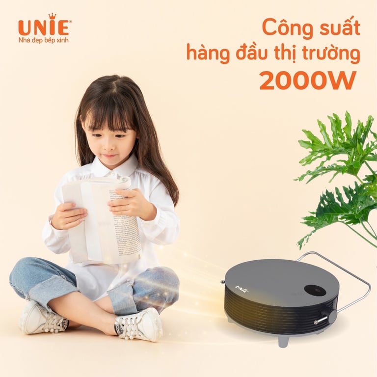 Máy sưởi thế hệ mới Unie UE125