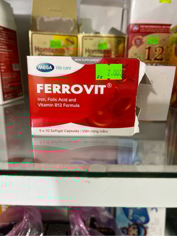 Ferrovit h/50 viên sắt