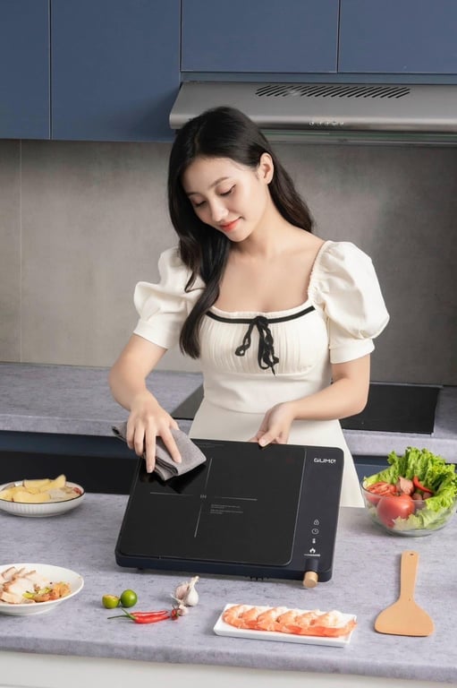 🌹🌈 Bếp từ đơn chữ nhật Gume GIC-01