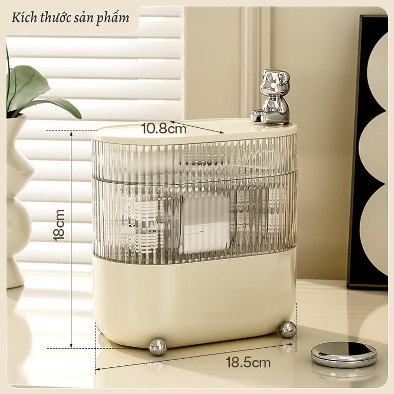 Hộp Để Đồ Đa Năng 3 Tầng Xoay 360 độ - UF512