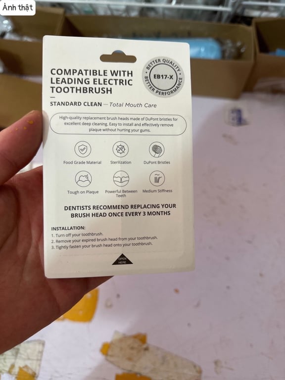 ĐẦU BÀN CHẢI ĐIỆN ORAL-B