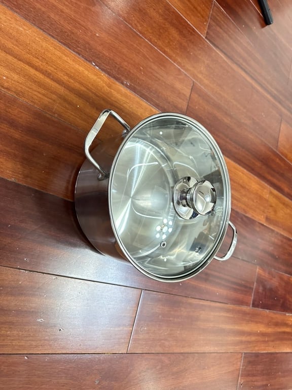 Nồi luộc size 24cm cao thành đáy 5 lớp elmich