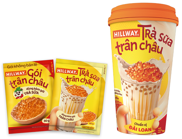 Trà sữa trân châu Hillway - Ly 70g