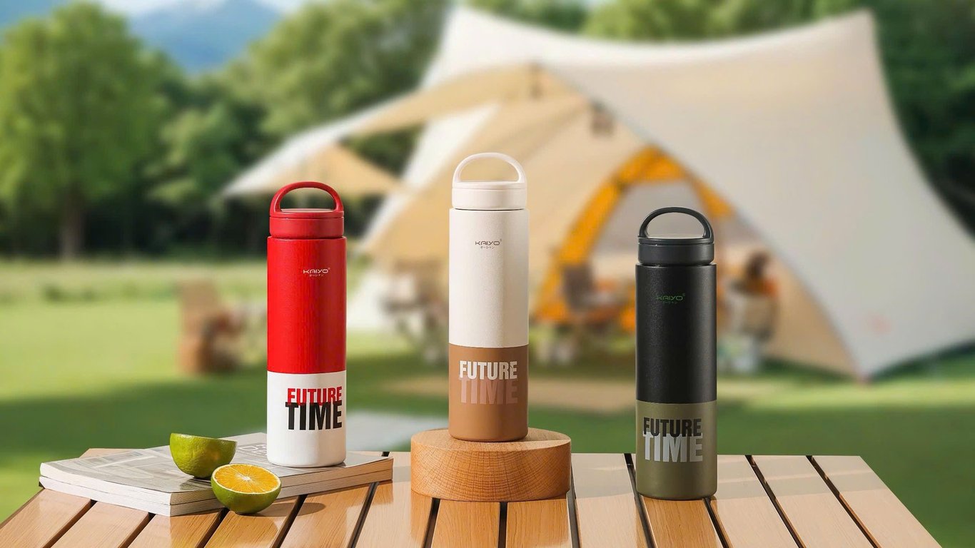 Bình giữ nhiệt 2 lớp inox 304 Future Time Kaiyo, 700ml