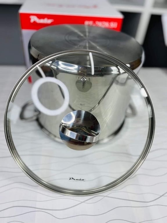 nồi luộc gà cao cấp 5 đáy 28cm của Prato