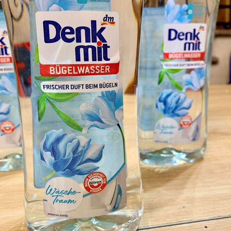 Nước thơm cho bàn là Denkmit Bügelwasser Wäschetraum 1L