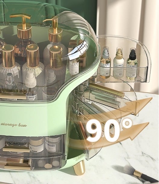 Kệ hộp đựng mỹ phẩm son môi Storage Box để bàn (kích thước 34*30*20) #HK40