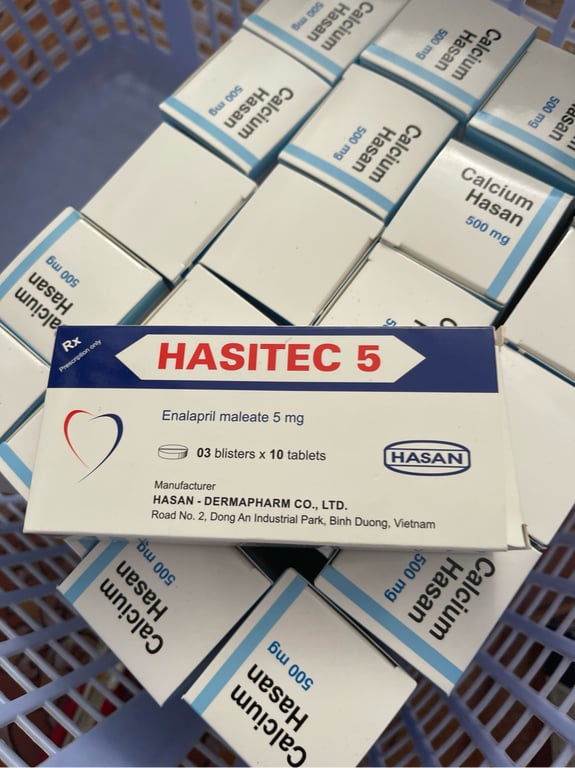 Enalapril hasitec 5 hassan h/30v