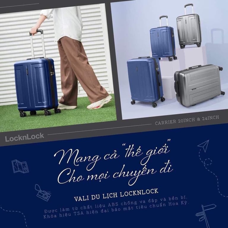 VALI DU LỊCH LOCKNLOCK sz 20-24