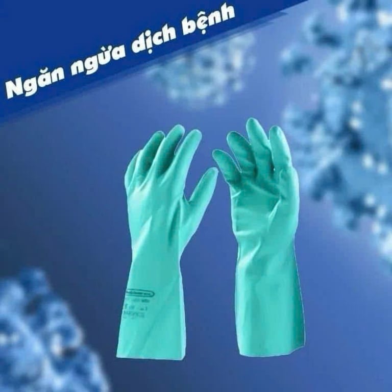 Găng tay cao su 32cm