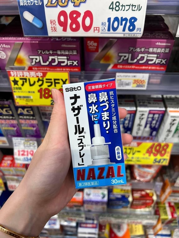 XỊT XOANG NAZAL NHẬT BẢN