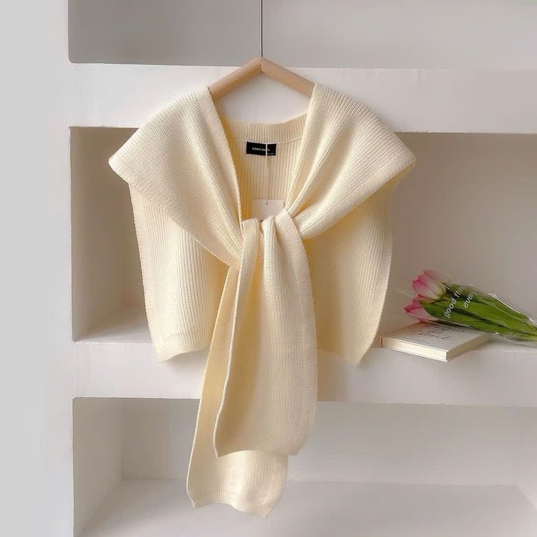 MC111 - KHĂN CHOÀNG LEN SẮC MÀU DÀY DẶN PHONG CÁCH HÀN QUỐC