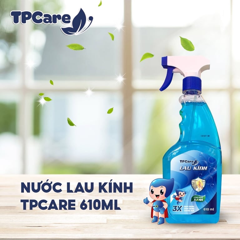 Nước lau kính TPcare 610ml