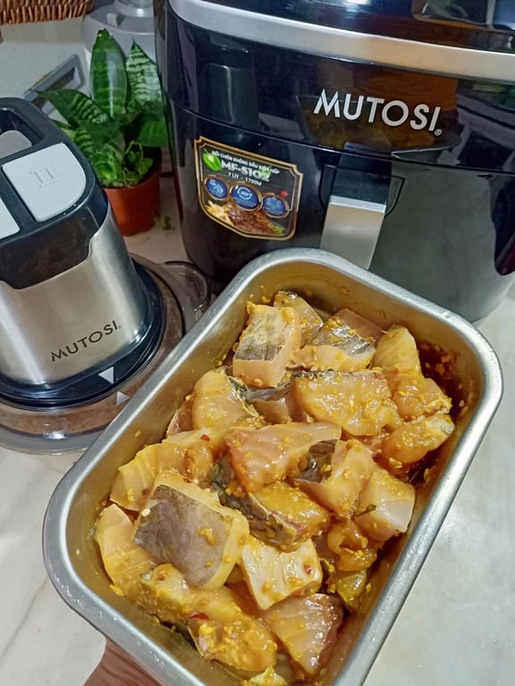 Nồi Chiên Không Dầu kiêm hấp MF-S102