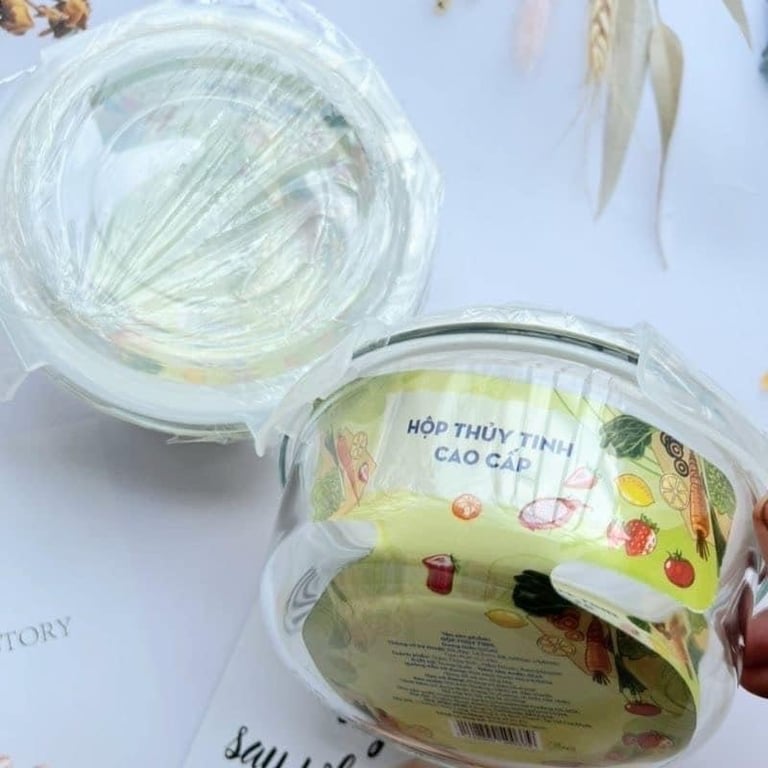 Set 3 thố thủy tinh tròn 620ml