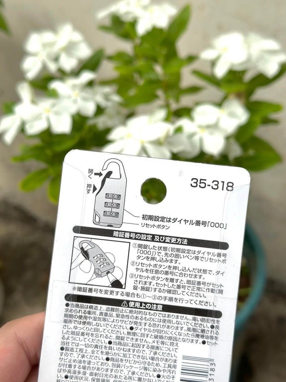 Khóa số Vali Dial Lock Nhật Bản